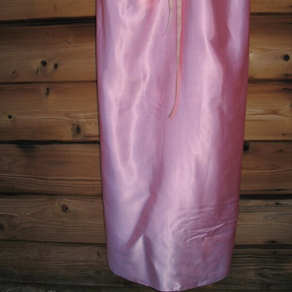 Bronx and Banco Pink Size 4 Gina Gown Dress Flaw - Picture 11 of 16